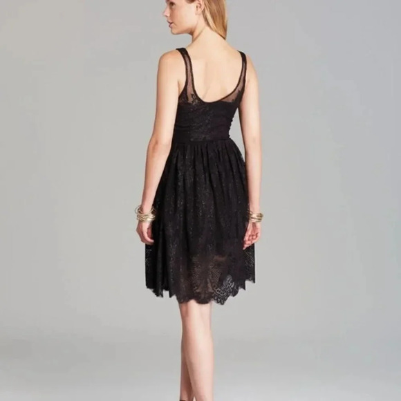 Free People Kristal Lace Salinas Foil Print Dress - Picture 2 of 10